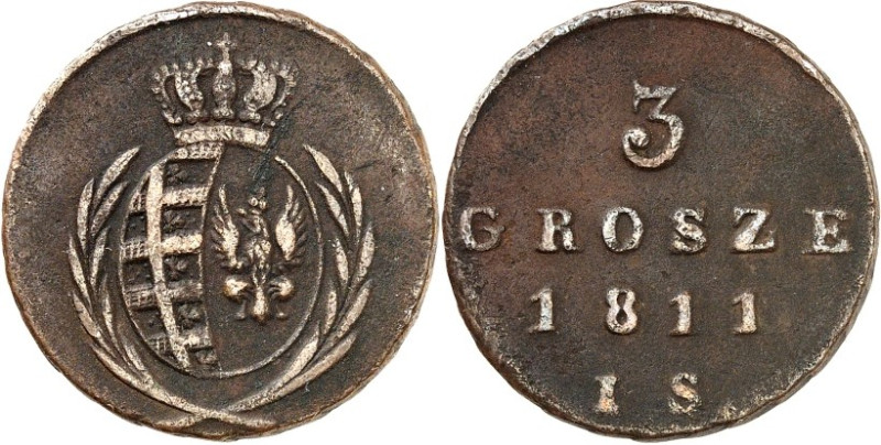 POLEN. 
WARSCHAU, Großherzogtum. 
Friedrich I. August von Sachsen 1807-1814. C...