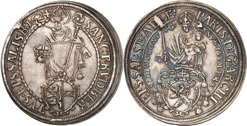 STANDESHERREN-Salzburg, Erzbistum. 
Paris, Graf von Lodron 1619-1653. Taler 162...
