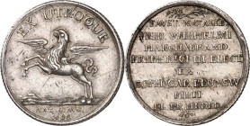 Brandenburg/-Preussen. 
Friedrich Wilhelm I. 1713-1740. Medaille 1688 (o. Sign.) a. s. Geburt, am 4. August. "Klon" aus Preußen-Adler u. Braunschweig...