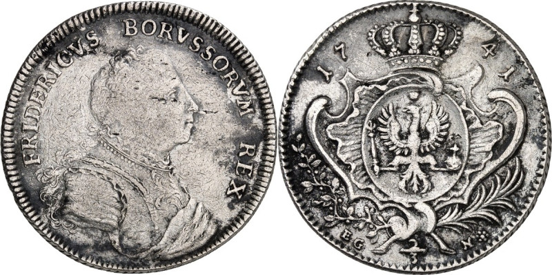 Brandenburg/-Preussen. 
Friedrich II. der Grosse 1740-1786. 2/3 Speziestaler 17...