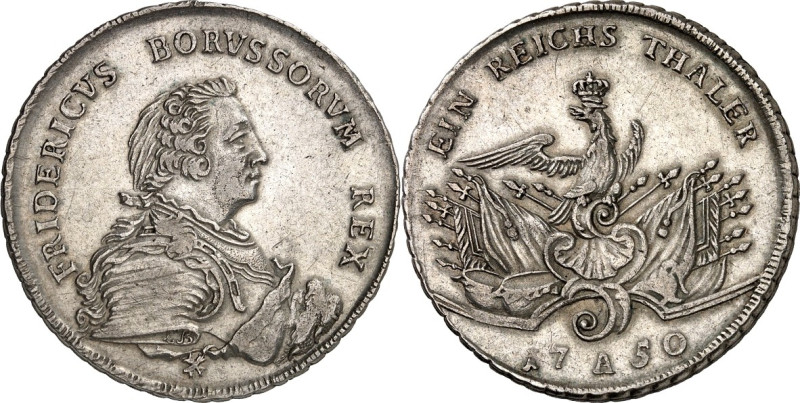 Brandenburg/-Preussen. 
Friedrich II. der Grosse 1740-1786. Reichstaler 1750 A,...