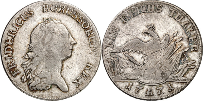 Brandenburg/-Preussen. 
Friedrich II. der Grosse 1740-1786. Reichstaler 1771 A,...