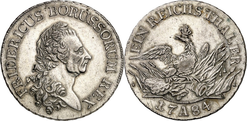 Brandenburg/-Preussen. 
Friedrich II. der Grosse 1740-1786. Reichstaler 1784 A,...