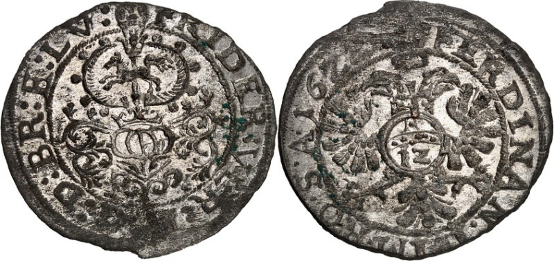 Braunschweig/-Wolfenbüttel. 
Friedrich Ulrich 1613-1634. Kipper-12&nbsp;Kreuzer...