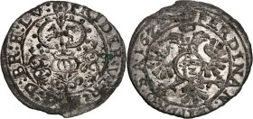 Braunschweig/-Wolfenbüttel. 
Friedrich Ulrich 1613-1634. Kipper-12&nbsp;Kreuzer 1622 Helm mit Ross-Zier&nbsp;/ Gekr. Doppeladler mit Wert IZ. W.&nbsp...