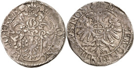 Ostfriesland, Grafschaft, -seit 1654/62 Fürstentum. 
Enno III. 1599-1625. 1/10 Reichstaler (5&nbsp;Stuiver) o.J. (1613/17?) o.Mmz. (Jacob Stalpert&nb...