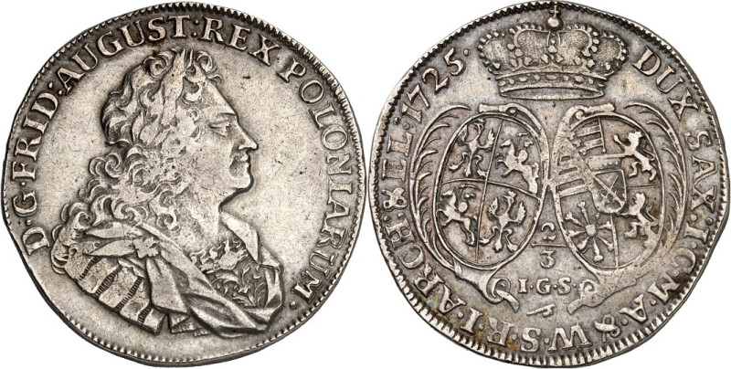 Sachsen, Albertinische Linie, nach 1547 Kurlinie. 
Friedrich August I. 1694-173...
