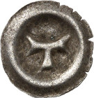 Schlesien/-Troppau Stadt. 
Hohlheller 15. Jh. 0,16g Grosses T im Wulstreif. Fr. 835 835. . 

vz