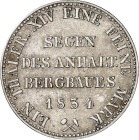 Anhalt/-Bernburg. 
Alexander Carl 1834-1863. Taler 1834 Ausbeute. AKS 15, J. 59, Th. 2, Dv. 502. Müs.1.2/10. 

ss+