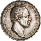 ALTDEUTSCHE LÄNDER und ADEL, 1806-1918. 
SACHSEN, Kgr.. 
Friedrich August III. 1904-1918. Militär-Schützenmedaille o.J. (o. Sign.). Kopf n.r. / DEM ...