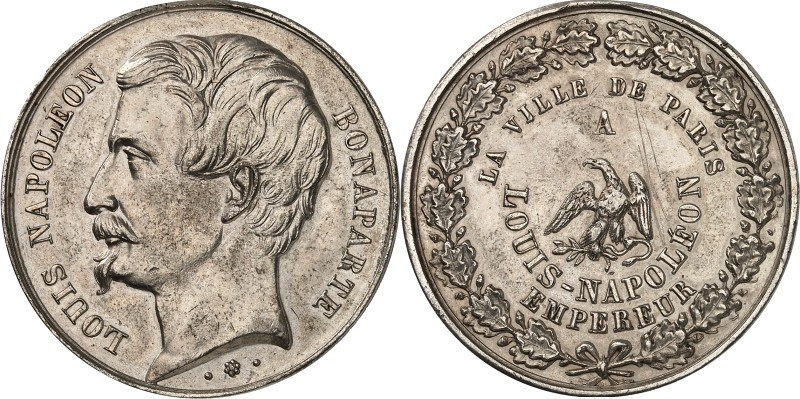 EUROPA. 
FRANKREICH. 
2. Republik 1848-1852. Medaille o.J. (1852) (o. Sign.) a...