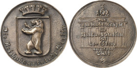 STÄDTE. 
DEUTSCHE STÄDTE. 
BERLIN. Prämienmedaillon o.J. (1933/43) (v.&nbsp;M.Esser) der Stadt Berlin. Bärenwappen "Die Reichshauptstadt Berlin"&nbs...