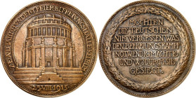 BILDHAUER und MEDAILLEURE des XIX. bis XXI. Jh.. 
DEUTSCHLAND vor 1945. 
DASIO, Maximilian *1865 München +1954 Oberammergau. Medaille o.J. (1913) au...