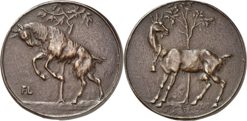 BILDHAUER und MEDAILLEURE des XIX. bis XXI. Jh.. 
DEUTSCHLAND vor 1945. 
LOMME...