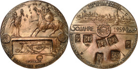 BILDHAUER und MEDAILLEURE des XIX. bis XXI. Jh.. 
DEUTSCHLAND zeitgenössisch nach 1945. 
GÜTTLER, Peter-Götz *1939 Greifswald. Medaille 2009 a.d. Fü...