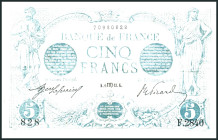 FRANKREICH. 
III. Republik -. 
5 Francs 6.4.1903. Pick&nbsp; 70. . 

III-