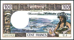 NEUE HYBRIDEN. 
100 Francs o.D. 1972. PI. 18b. . 

I