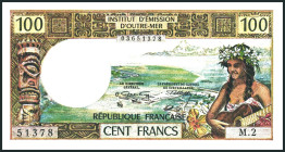 NEUKALEDONIEN. 
100 Francs o.D. 1971. Pi. 63a. . 

I