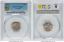 George V 10 Cents 1931 MS63 PCGS, Royal Canadian mint, KM23a. HID09801242017 © 2022 Heritage Auctions | All Rights Reserved