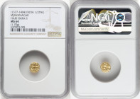 Vijayanagar. Hari Hara II gold 1/2 Pagoda ND (1377-1404) MS64 NGC, Fr-350, Mitch-878. 1.70gm. HID09801242017 © 2022 Heritage Auctions | All Rights Res...