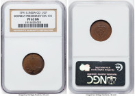 British India. Bombay Presidency Proof 1/2 Pice 1791 PR63 Brown NGC, Soho mint, KM192. HID09801242017 © 2022 Heritage Auctions | All Rights Reserved