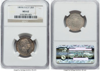 Umberto I Lira 1899-R MS62 NGC, Rome mint, KM24.1. From the Meduno Collection HID09801242017 © 2022 Heritage Auctions | All Rights Reserved