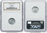 Republic 2 Lire 1958-R AU58 NGC, Rome mint, KM94. Scarce, low mintage issue. From the Meduno Collection HID09801242017 © 2022 Heritage Auctions | All ...