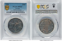 Haakon VII "Independence" 2 Kroner 1906 MS63 PCGS, Kongsberg mint, KM363. One year type. HID09801242017 © 2022 Heritage Auctions | All Rights Reserved...