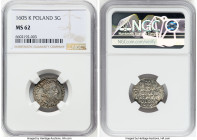Sigismund III 3 Groszy 1605-K MS62 NGC, Krakow mint, KM6, Gum-1130.. HID09801242017 © 2022 Heritage Auctions | All Rights Reserved
