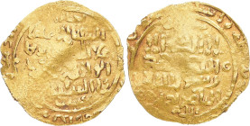 KHWARIZMSHAHS
'Ala al-Din Muhammad, 596 - 617 a.H. (1200 - 1220 AD). AV-Dinar 2.24 g. Prägeschwäche, sehr schön