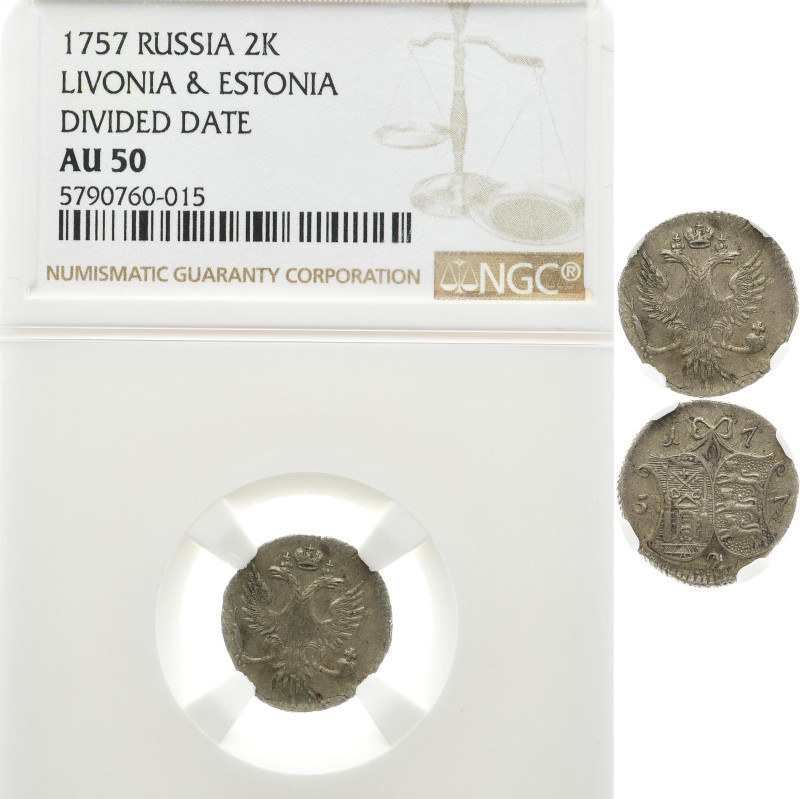 RUSSLAND GROSSFUERSTENTUM / KAISERREICH
Elisabeth, 1741 - 1761, für Estland und...