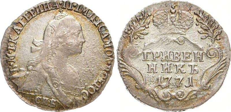RUSSLAND GROSSFUERSTENTUM / KAISERREICH
Katharina II., 1762 - 1796. Griwennik (...
