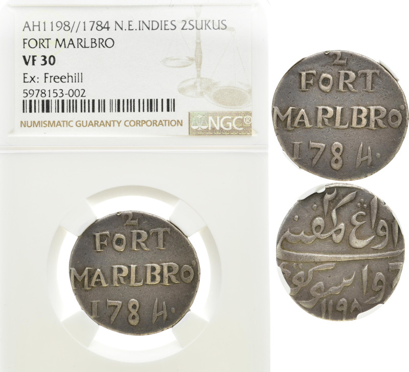 INDONESIEN DIE BRITISCH EAST INDIA COMPANY IN FORT MARLBOROUGH AUF SUMATRA, 1714...
