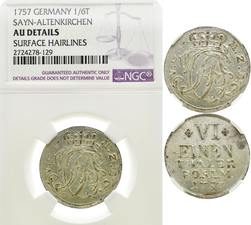 SAYN - ALTENKIRCHEN
Karl Wilhelm Friedrich von Brandenburg-Ansbach, 1712/1741 -...