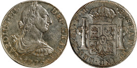 MEXICO. 8 Reales, 1776-Mo FM. Mexico City Mint. Charles III. PCGS Genuine--Cleaned, AU Details.
KM-106.2; Cal-1110. Very nearly fully detailed with t...