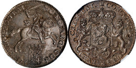 NETHERLANDS. Utrecht. 1/2 Ducaton, 1761. Utrecht Mint. NGC MS-63.
KM-115. A well made and struck minor from a time of impressive silver coinage. With...