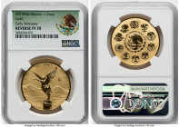 Estados Unidos gold Reverse Proof "Libertad" Onza (1 oz) 2019-Mo MS70 NGC, Mexico City mint, KM-Unl. Early Releases. A highly desirable Reverse Proof ...