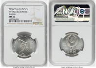 USSR platinum "Discus" 150 Roubles 1978-(l) MS66 NGC, KM-Y163. Moscow Olympics series. HID09801242017 © 2022 Heritage Auctions | All Rights Reserved