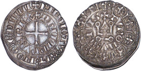 PHILIPPE IV le Bel (1285-1314)
Maille tierce à l'O rond, variété
 - SUP 50 (SUP-)
Rare ! - Var. lis haut non accosté


D 219c
 - ARGENT - 1,34g...