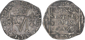 FRANÇOIS II (1559-1560)
1/4 de gros d'argent pour l'Écosse, 1559
1559 - TTB 30 (TTB-)
Rare !


CI 1340, Sp. 5447-8
 - ARGENT - 1,70g
 --------...