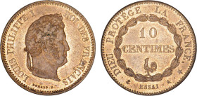 DÉCIME, 10 CENTIMES
10 CENTIMES, Louis-Philippe I, ESSAI type "Dieu protège la France" (1831-42)
ND A - SPL 63 (SUP++)
ESSAI - Très Rare !!


G ...