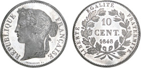 DECIME, 10 CENTIMES
10 CENTIMES, concours de Desboeufs
1848 - FDC 64 (FDC)
Etain - Très Rare !!


G 222
 - ÉTAIN - 8,12g
 --------------------...