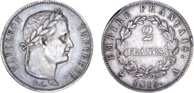2 FRANCS
2 FRANCS type des cent-jours
1815 A - TTB 35 (TTB)
Très Rare !! - léger coup tranche


G 510, F 256, KM# 703
PARIS - ARGENT - 9,87g
 ...