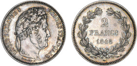 2 FRANCS
2 FRANCS Louis-Philippe I
1848 A - SUP 58 (SUP)



G 520, F 260, KM# 743
PARIS - ARGENT - 
 ----------------------------------------...