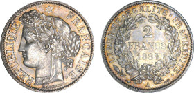 2 FRANCS
2 FRANCS type Cérès (IIIe République
1888 A - SPL 62 (SUP++)
Rare en l'état !


G 530a, F 265, KM# 817
PARIS - ARGENT - 
 -----------...