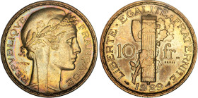 10 FRANCS
10 FRANCS concours de Morlon (ESSAI)
1929 - SPL 63 (SUP++)
Cupro-aluminium - Rare !


G 796
 - ARGENT - 
 --------------------------...