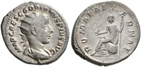Gordianus III. (238 - 244): Lot 4 Münzen: 4 verschiedene Antonianen des Gorianus III. Alle sehr schön - vorzüglich.
 [taxed under margin system]