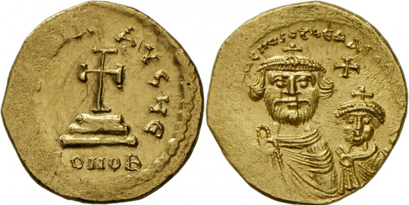 Heraclius (608 - 610 - 641): Heraclius und Heraclius Constantinus (613-641): Gol...
