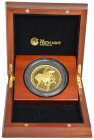 Australien: Elizabeth II. 1952-,: 500 Dollars 2015, Australian Stock Horse, 5 OZ = 155,55 g. 999/1000 Gold, hochwertige Holzkasette, Zertifikat Nr. 49...