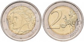 Italien: 2 Euro 2012 Umlaufmünze ERROR COIN / Fehlprägung - Pille mit Zainende. Münzrohlinge werden aus dem Zain ausgestanzt. Geht der Schnitt zum Tei...